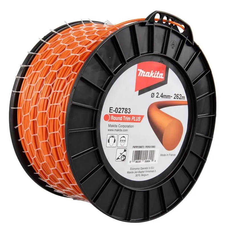 Bobina De Fio De Nylon 2,4mm 262m Makita E-02783