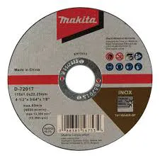 DISCO CORTE 115X1X22.23mm MAKITA D-72017 - UNI
