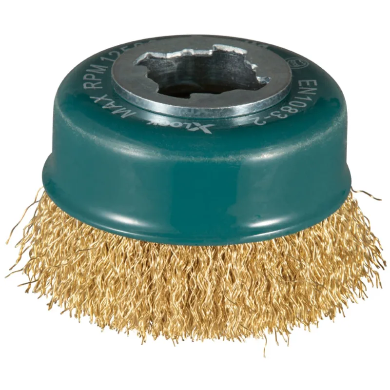 Escova De Aço Tipo Copo Com Fio Ondulado 75mm - D-73433 - Makita Makita