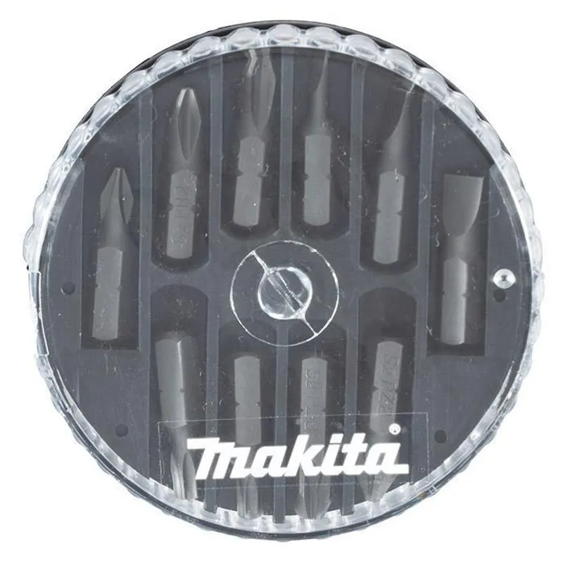 Makita Estojo Plástico Com 10 Bits D-73287