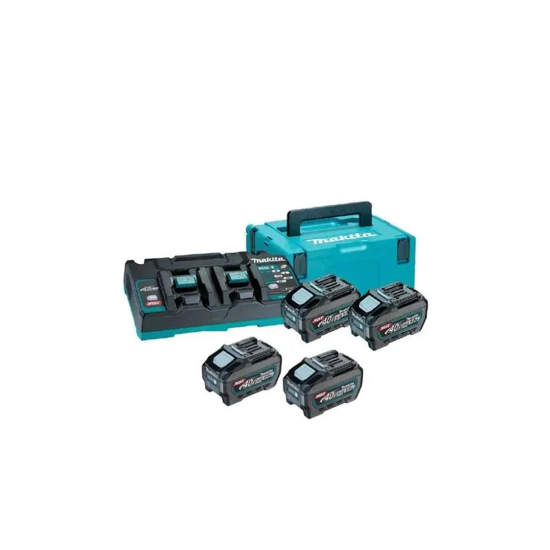 Kit Energia 191U44-8 com 4 Baterias 5A Bivolt Makita