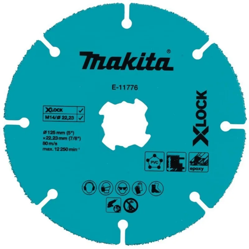 Disco Diamantado De Tungstênio 125mm X-lock - E-11776 - Makita