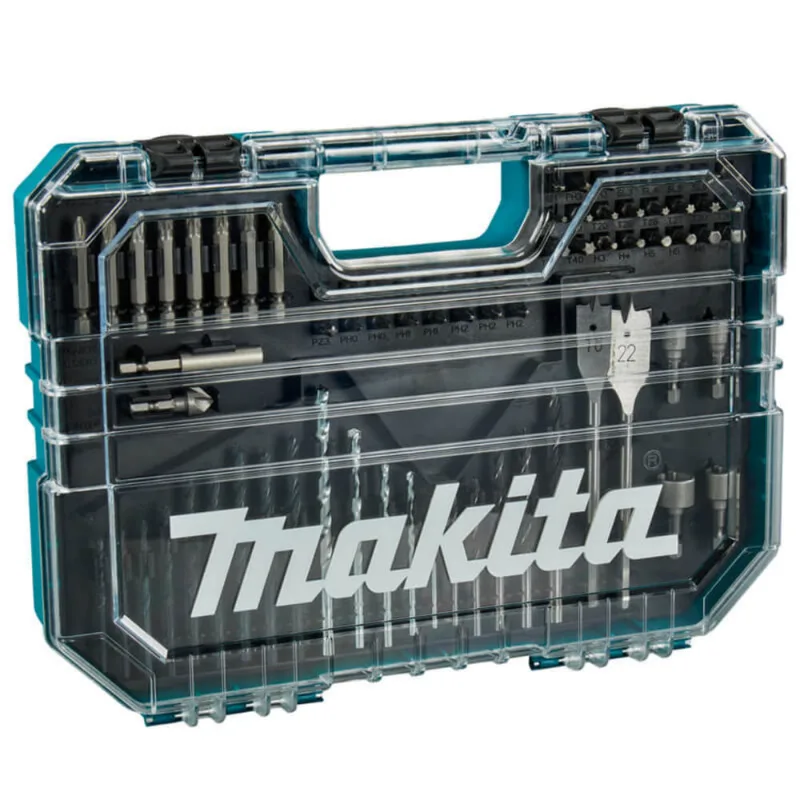 Kit De Acessorios Brocas 75 peças Makita E-15126