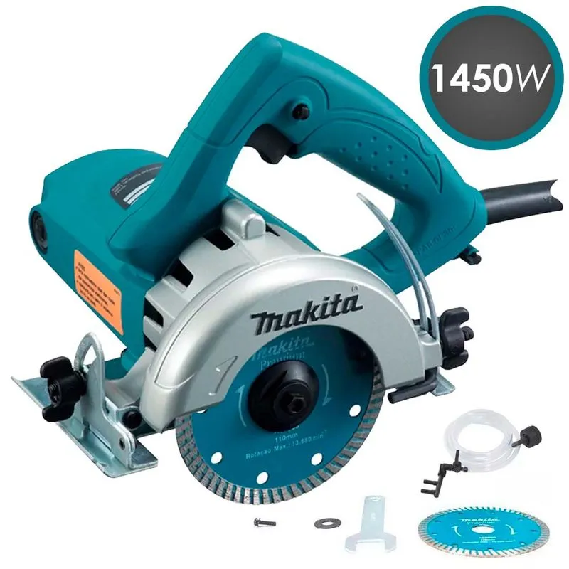 Serra Marmore 4.3/8" 1450w 12000rpm 110v/220v Makita 4100nh2x