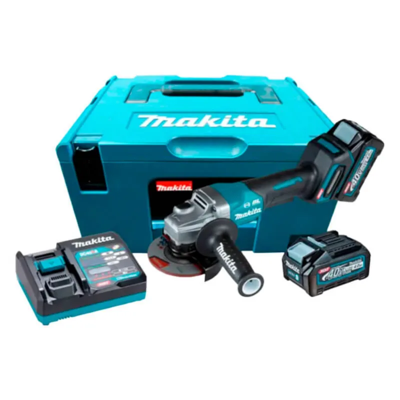 Esmerilhadeira Angular 115mm a Bateria 40V XGT Makita GA031GM201-220V