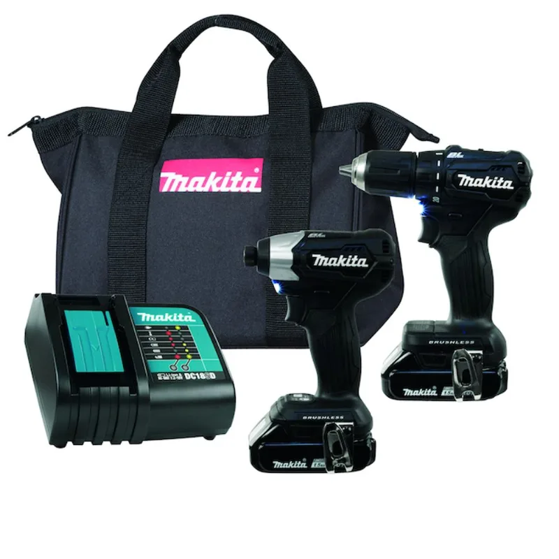 Makita 18V LXT Brushless Sub Compact 2 Piece Cordless Drill and Impact Kit