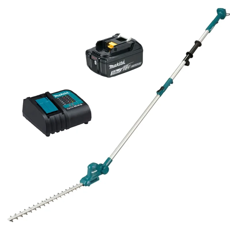 Aparador De Cerca Viva 460mm Com Bateria 18 Volts 3ah E Carregador - Dun461wsf - Makita Makita