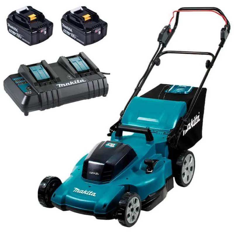 Cortador De Grama 530mm A Bateria 36v Makita Dlm538ct2