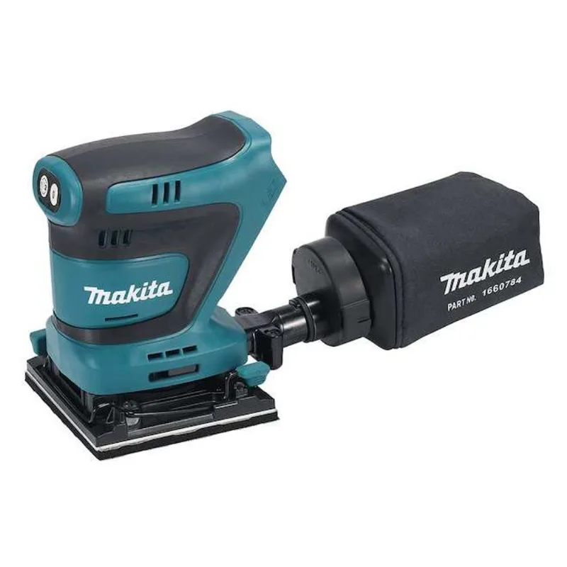 Makita 18 V LXT Cordless Brushless Finishing Sander - 1/4 Sheet - Bare Tool Only