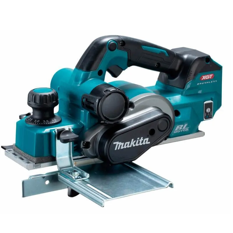 Plaina 82mm A Bateria 40v Xgt Makita Kp001gz