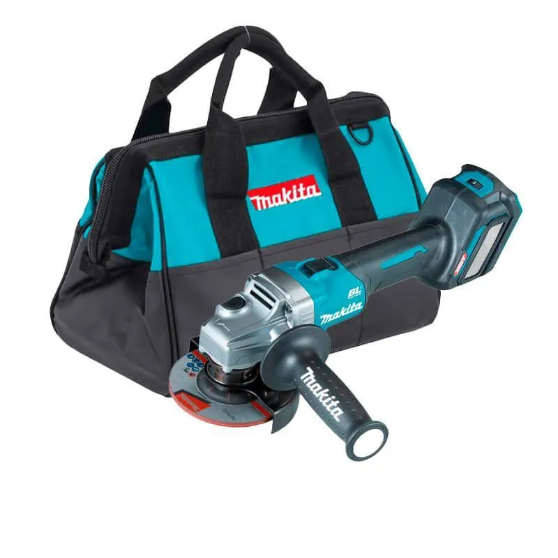 Esmerilhadeira Angular 115mm A Bateria 40v Xgt Bolsa Makita