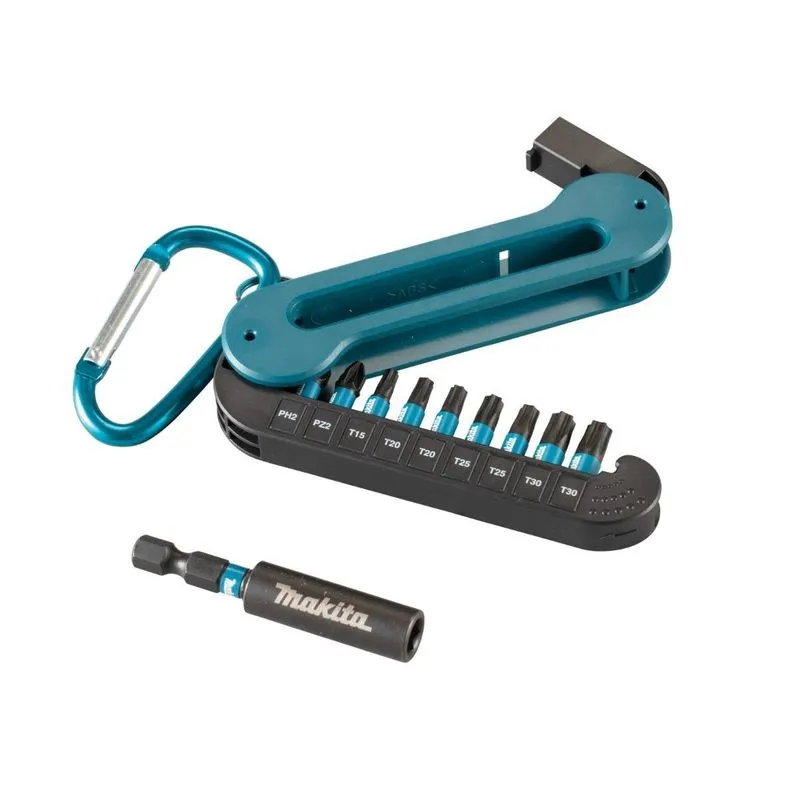 Makita E-15811 Kit De Bits 10 Peças 25mm Impact Black