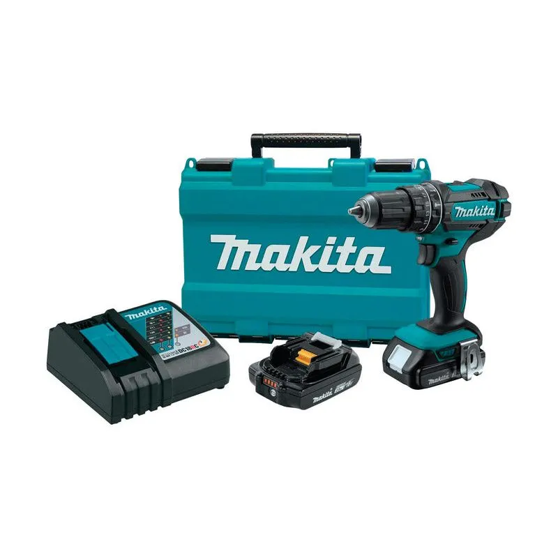 Furadeira/acionador Sem Fio Makita Xph10r 18v 2ah Com Bateria