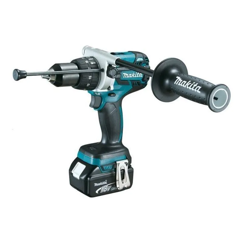 Furadeira Parafusadeira Makita DHP481RFE, Bateria 18 Volts