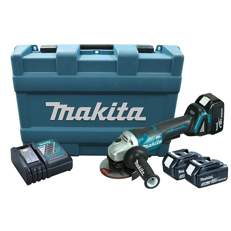 Esmerilhadeira. 4.1/2. 18v Bl Dga455rfe3 Bivolt Makita