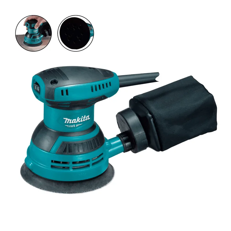 Lixadeira Roto Orbital 5" 240w Com Coletor Makita M9204g