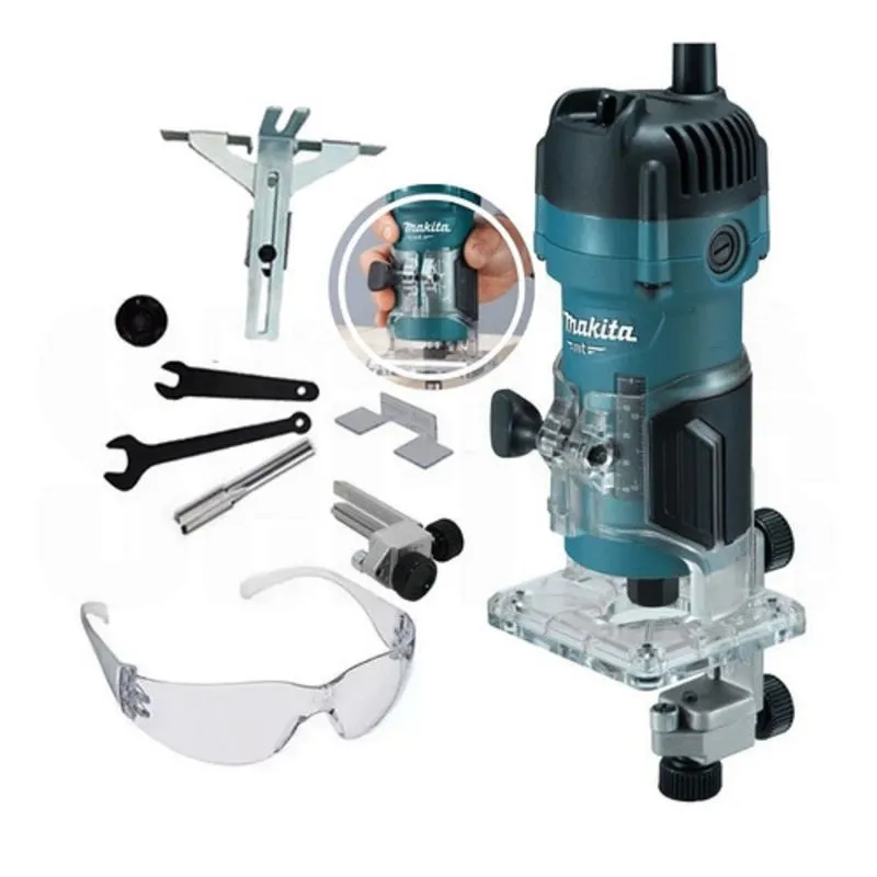 Tupia Laminados 06mm 1/4" 0530w 0-35000rpm 110v/220v Makita M3700g