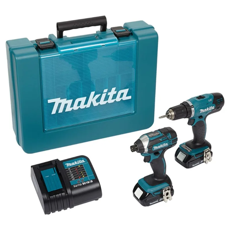Makita 18V LXT 2 Piece Cordless Hammer Drill and Impact Driver Combo Kit