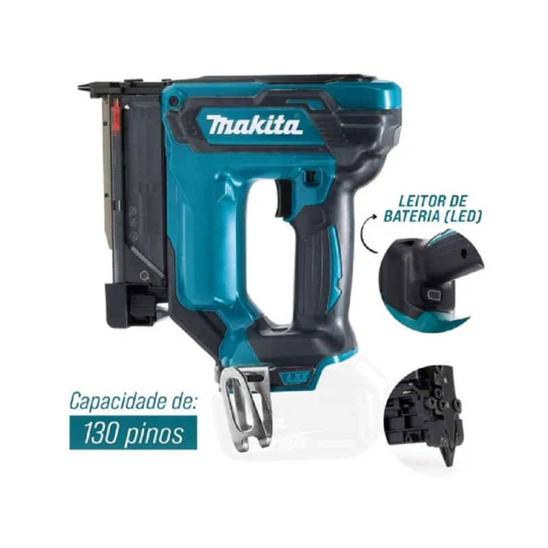 Pinador 23GA 18V s/ bateria DPT353Z makita