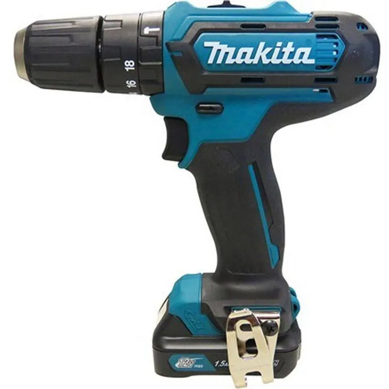 Parafusadeira Furadeira de Impacto Makita HP331DWYP, 3/8”, 12V