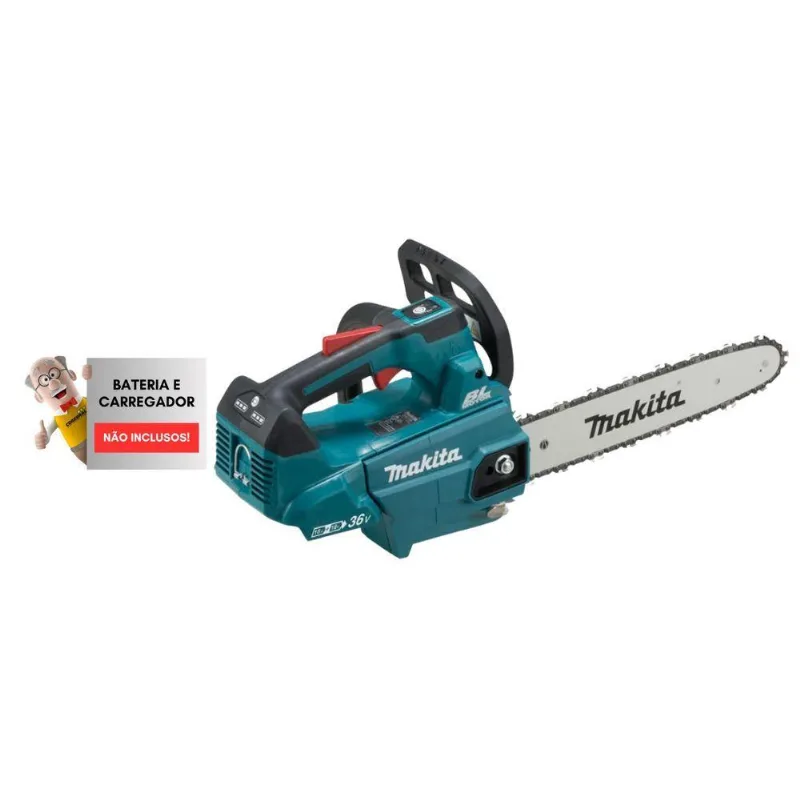Motosserra À Bateria 36v (18vx2) Sabre 306mm Duc306z Makita