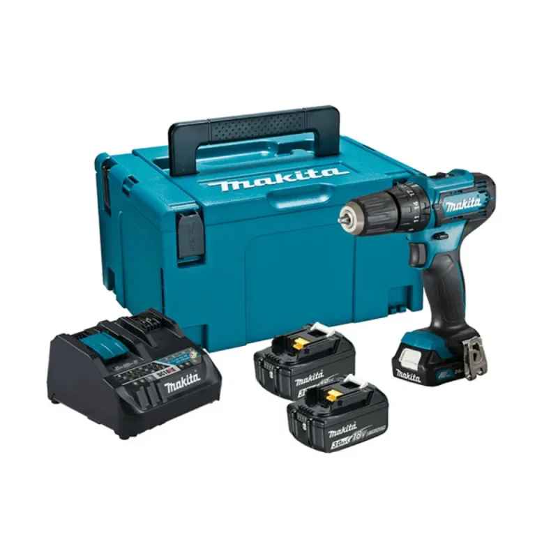PARAFUSADEIRA/FURAD IMPACTO 12V C/ BATERIA MAKITA HP333DNX10