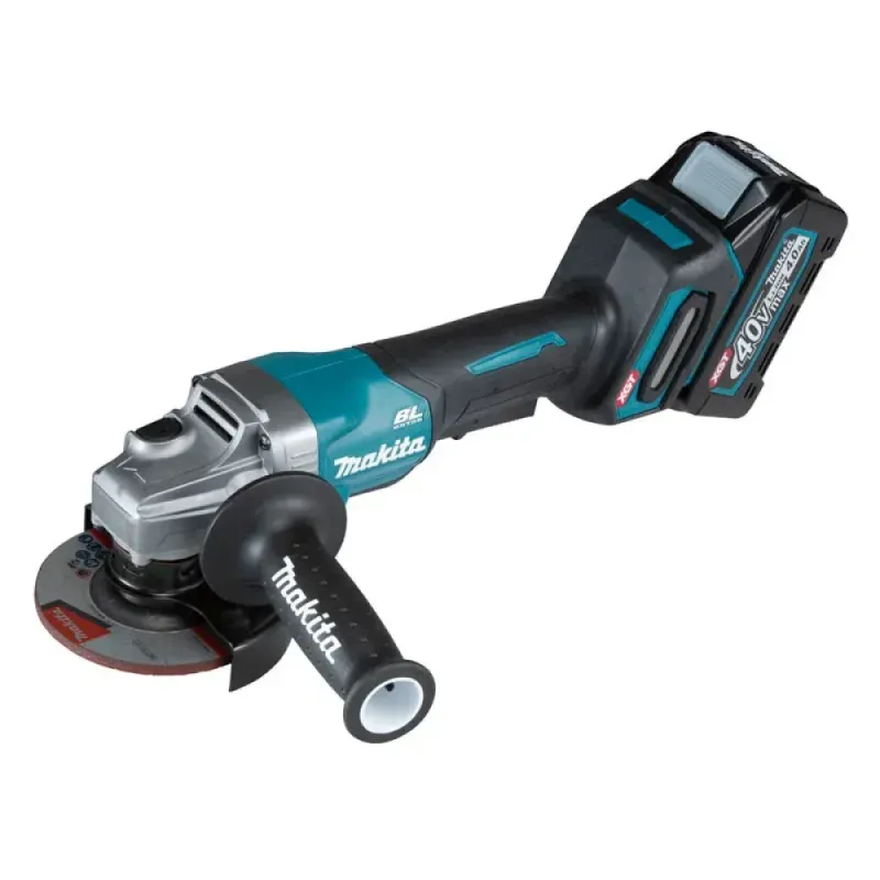 Esmerilhadeira Angular com Bateria e Maleta 40V Makita Esmerilhadeira Angular com Bateria 40V 127V e Maleta Makita