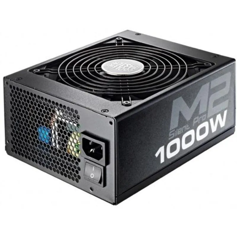 Fonte ATX - 1.000W - Cooler Master Silent Pro M2 - Preta - RS-A00-SPM2-D3