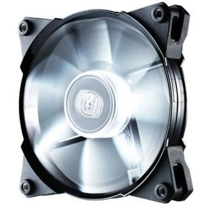 Ventoinha (Cooler) - 12cm - Cooler Master JetFlo 120 White Led - R4-JFDP-20PW-R1