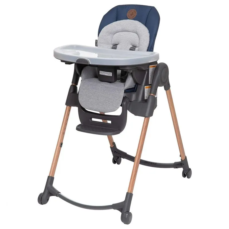 Cadeira De Alimentacao 6 Em 1 Com Bandeja Removivel, Maxi Cosi, Azul