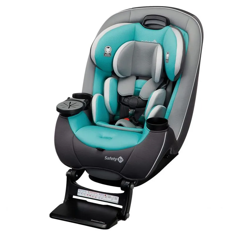 Cadeira de Bebê para Carro Conversível com Apoio para os Pés, Turquesa, Safety 1st, Azul Turquesa