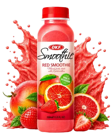 OKF SMOOTHIE RED 500ML