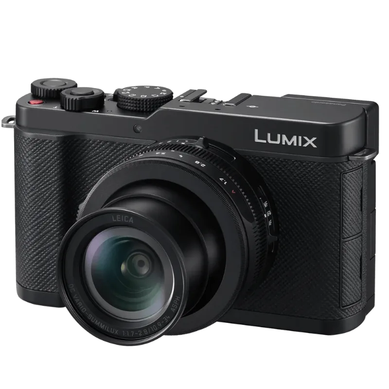 Câmera Panasonic Lumix L10 5.6K com Lente Leica 24-75mm (Preta)