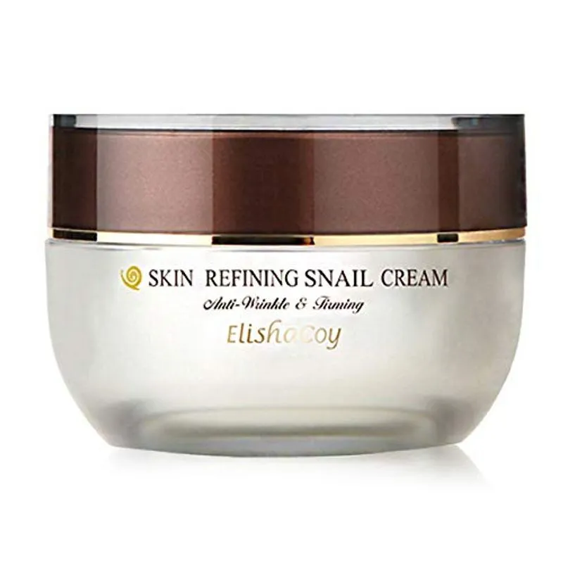 Creme De Caracol Elishacoy Para Refinação Da Pele 1,98 Fl. Oz. (50g) - 91% Hidratante De Mucina De Caracol Com Adenosina E Peptídeos Para