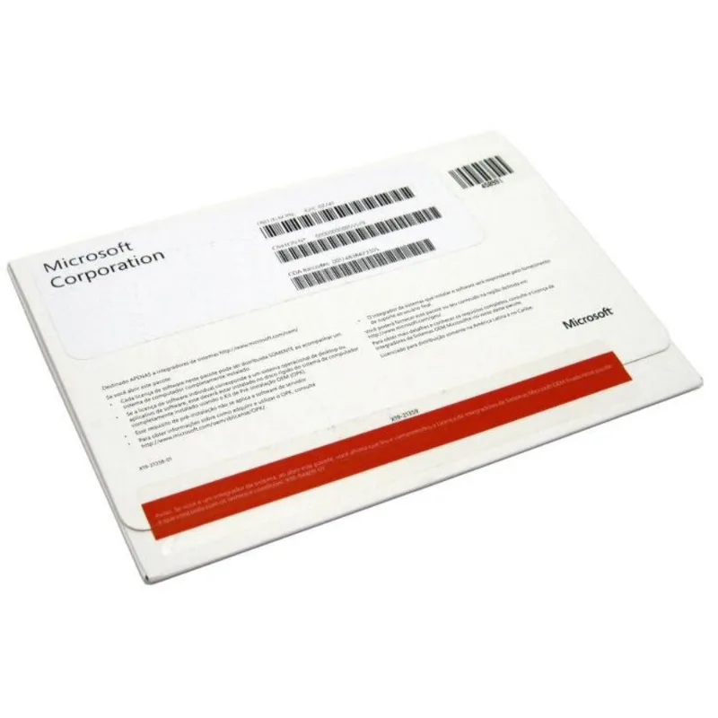 Sistema Operacional - Microsoft Windows 7 Home Basic - 64bits DVD - F2C-01526