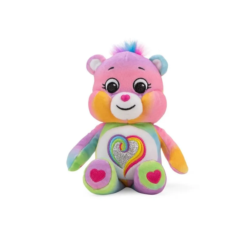 Care Bears 9 Bean Plush (Glitter Belly) - Urso Togetherness - Material macio Huggable!