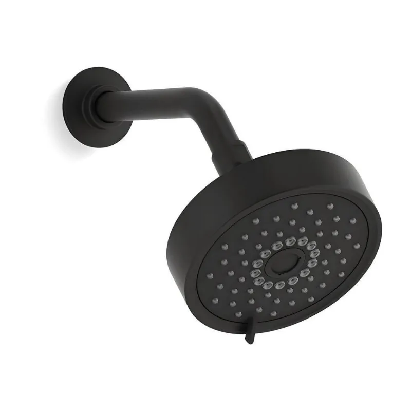 Chuveiro Kohler Purist Multi Função Preto Com Tubo 22170br-bl