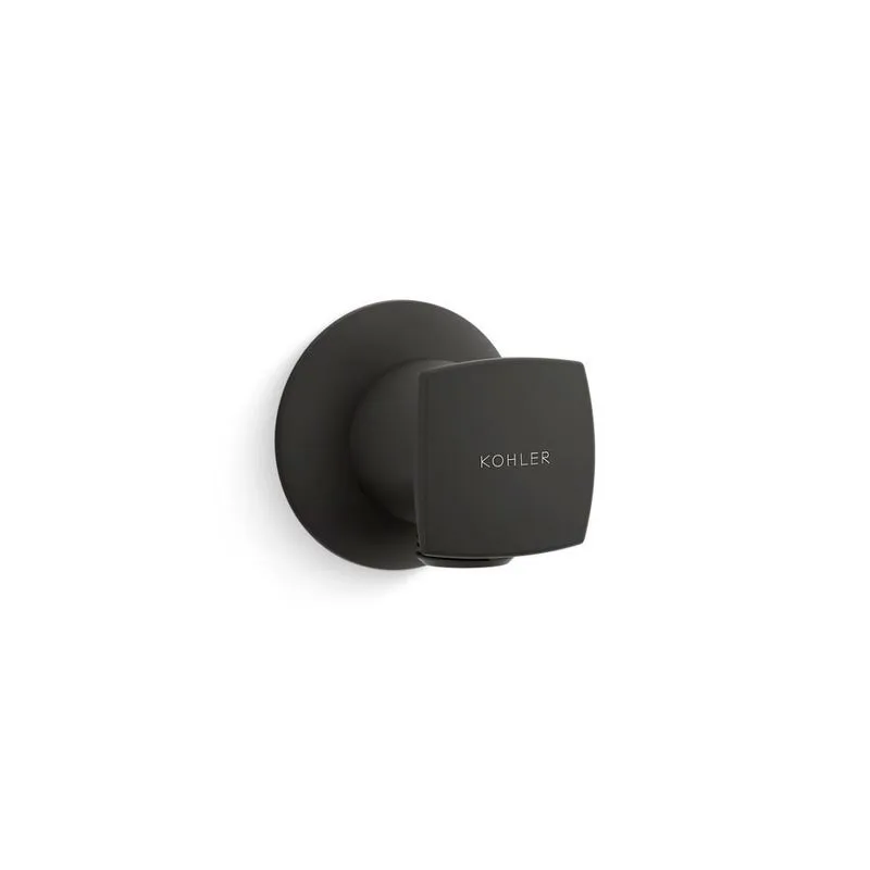 Conexão de Água p/Ducha Manual Quadrada Black Mate 11627BL - Kohler
