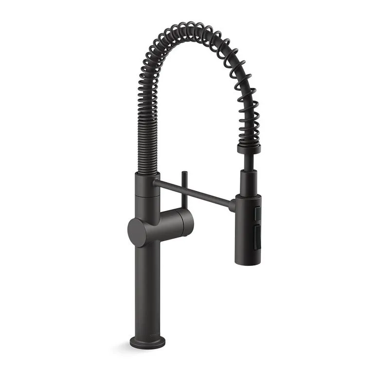 Misturador Monocomando de Cozinha Crue Gourmet Black Mate 22973BL - Kohler