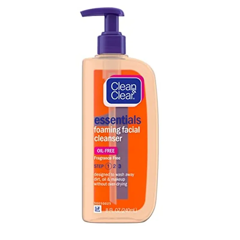 Limpador Facial Limpo &amp; Clear Essentials Espumante Oil-free