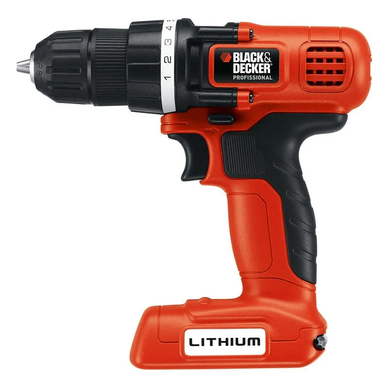 Parafusadeira-Furadeira à Bateria Black + Decker 8V LD108 - Bivolt