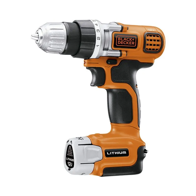 Parafusadeira-Furadeira Black + Decker 12V LD112 Bivolt
