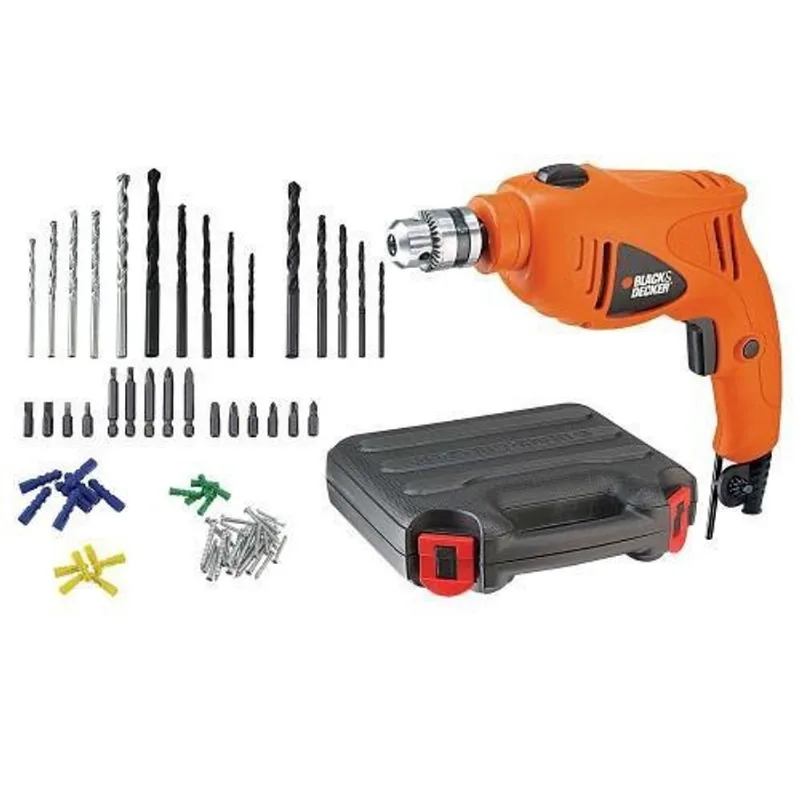 Furadeira De Impacto Blackdecker Hd400k50 550w 2800rpm 110v + M