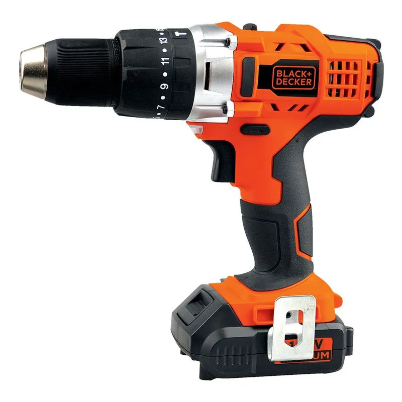 Parafusadeira-Furadeira de Impacto Black + Decker 14V HP14 - Bivolt