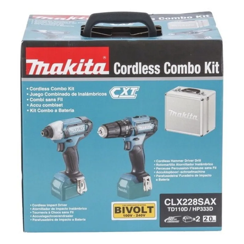 Kit Furadeira e Parafusadeira