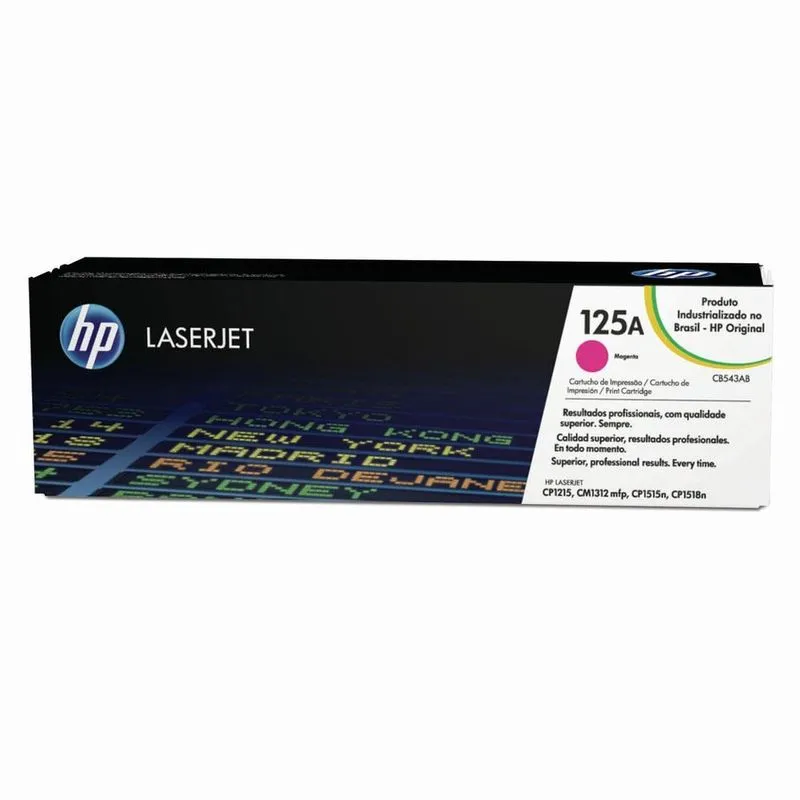 Cartucho de Toner - HP 125A - Magenta - CB543AB