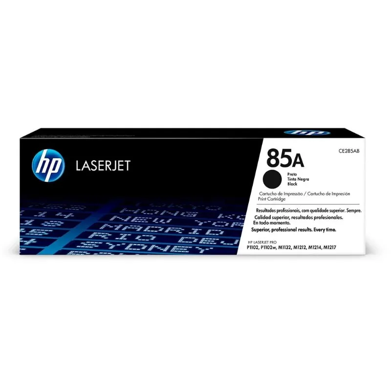 Toner HP 85A Preto para LaserJet CE285AB