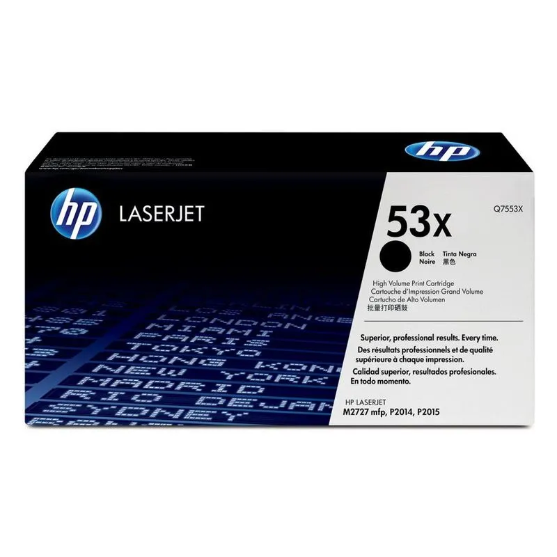 Toner HP 53X Preto Q7553XB