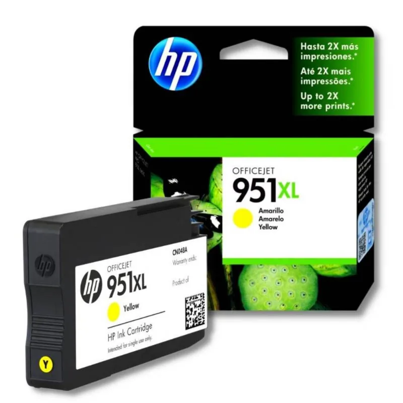 Cartucho de Tinta HP 951XL Amarillo CN048AL