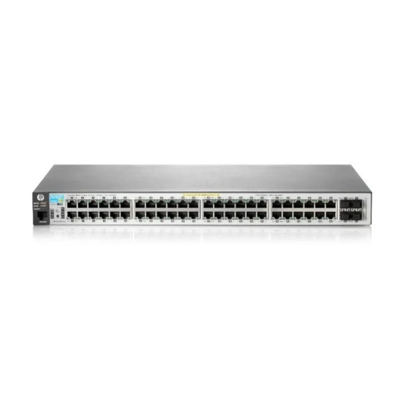 Switch 48 Portas HP Aruba 2530 48G +4SFP POE+ 381W - J9772A